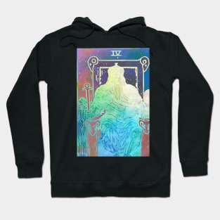 The Emperor - A Soft Watercolour Print Hoodie